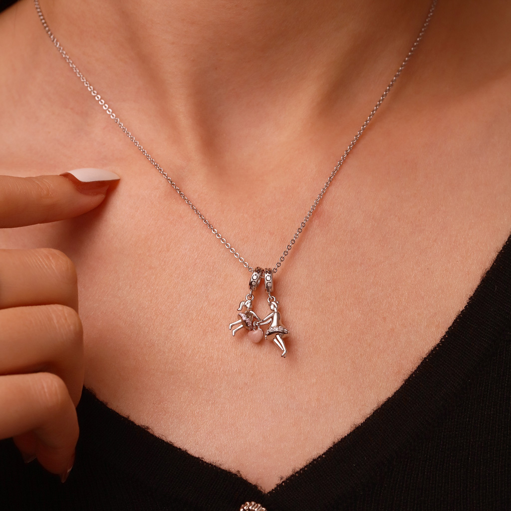 Mother's Day Holding Hand Pendant image number 5