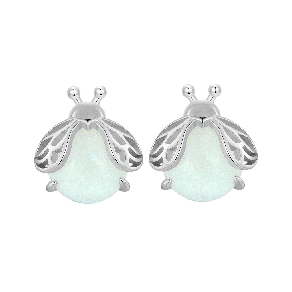 Sparkling Firefly Stud Earrings image number 0