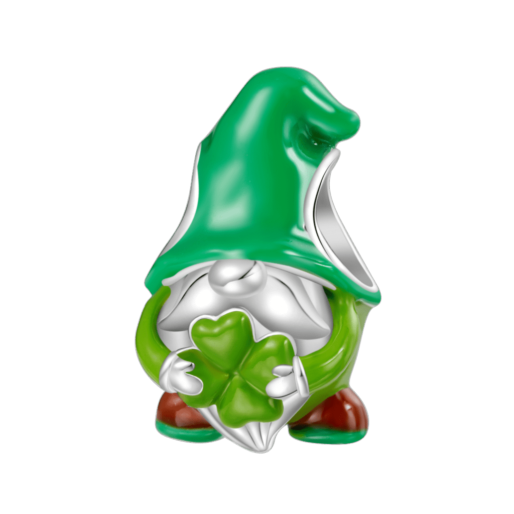 Lucky Clover Gnome Charm image number 0