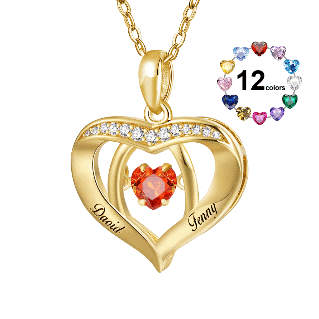 Forever Together Heart Necklace image number 0