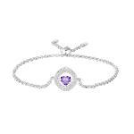 Dancing Stone Adjustable Chain Bracelet image number 0
