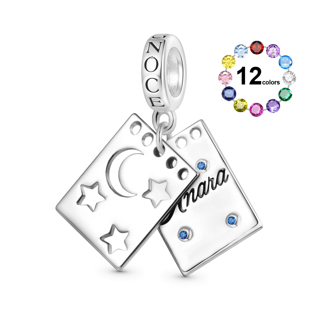 Moonlight Spiral Notebook Pendant image number 0