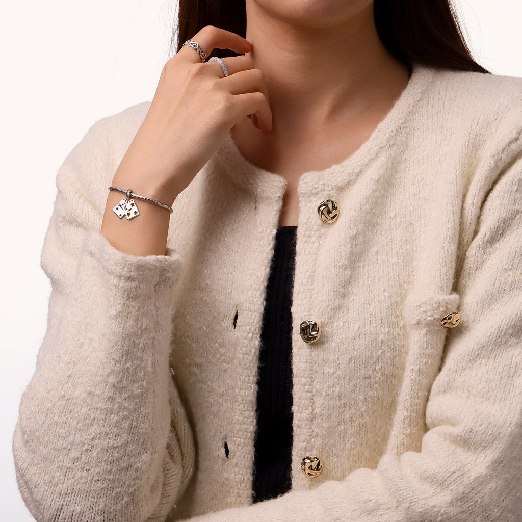 Moonlight Spiral Notebook Pendant image number 5