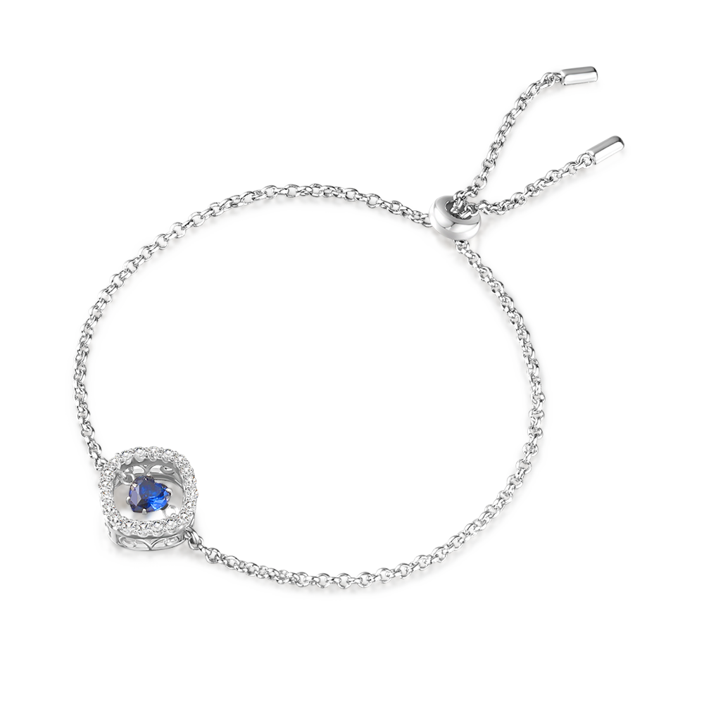 Dancing Stone Adjustable Chain Bracelet image number 1