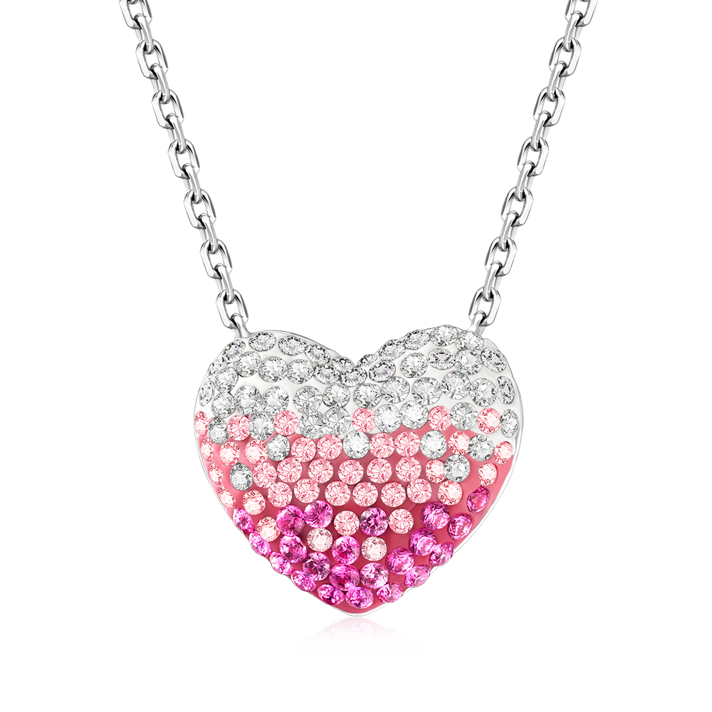 Heart Gradient Necklace image number 0
