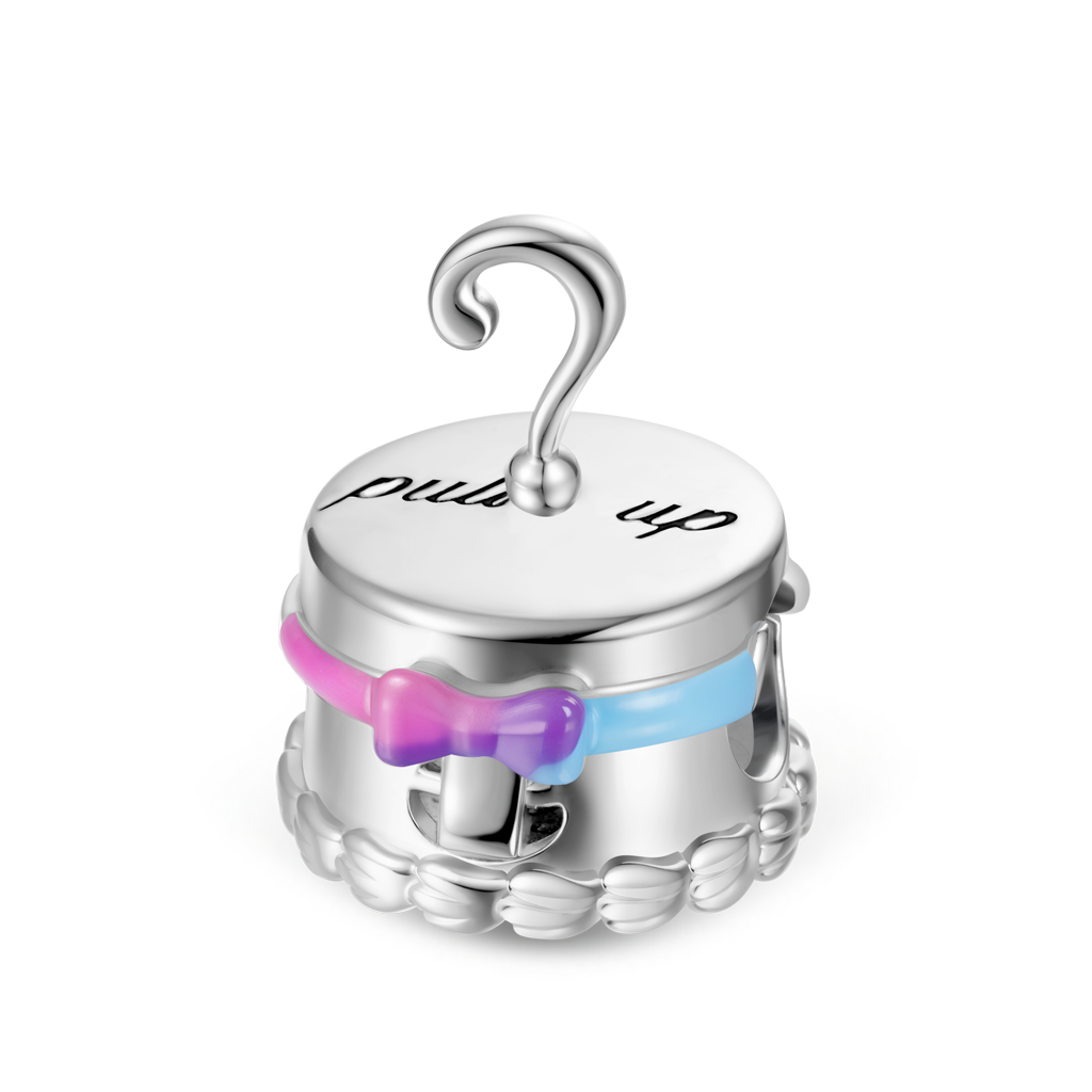 Baby Gender Reveal Cake Charm image number 0