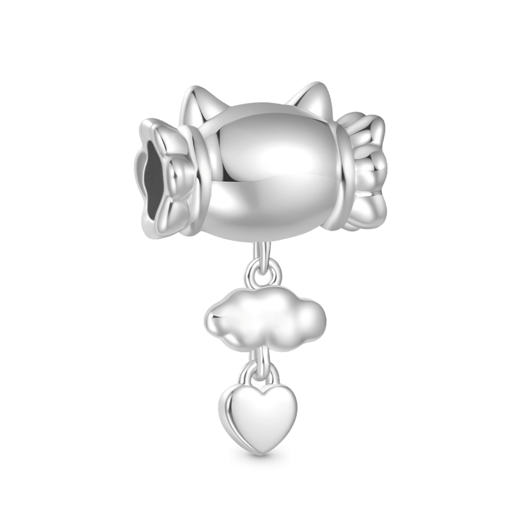 Balloon Cat Heart Charm image number 2