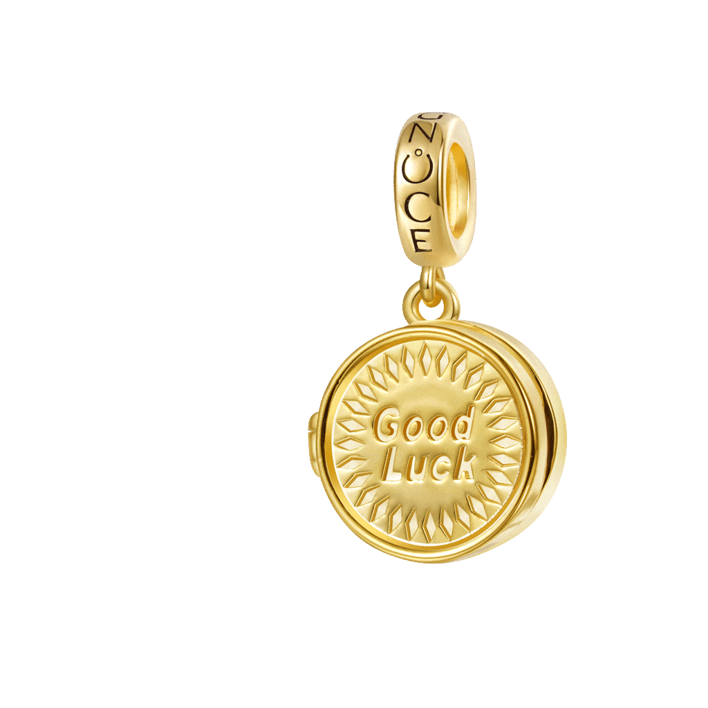 Gold Coin Chocolate Pendant image number 0