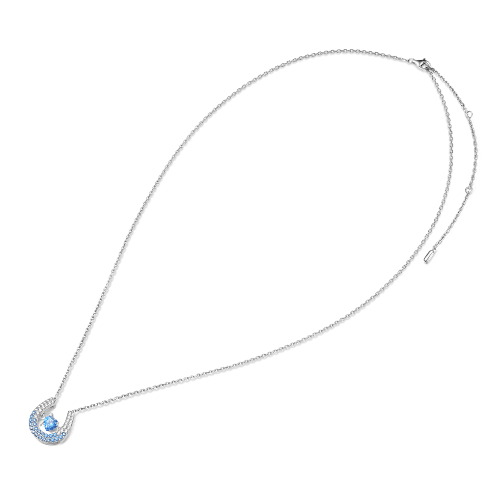 Pavé Horseshoe Dancing Necklace image number 3