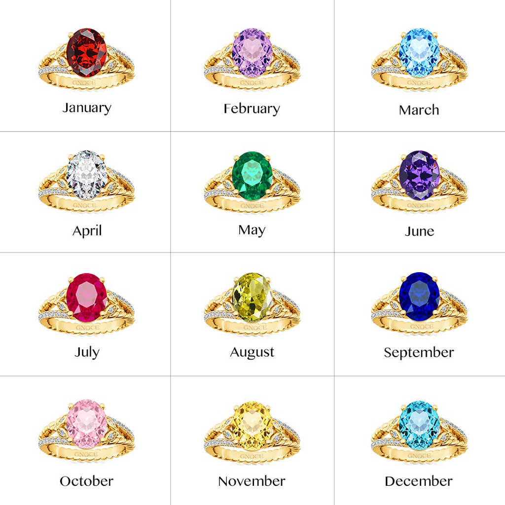 Emerald Oval-cut Vintage Split Shank Ring image number 4