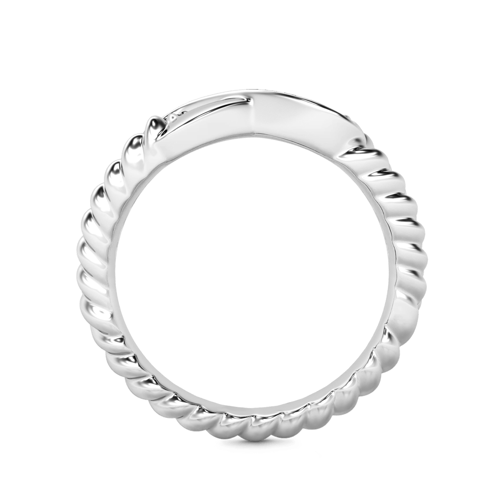 Sparkle Infinity Split Shank Promise Ring image number 3