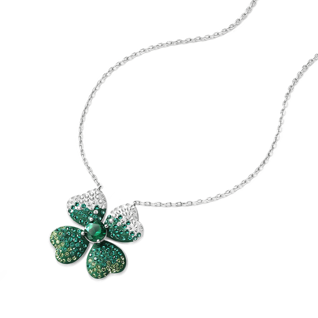 Four Leaf Clover Pendant Necklace image number 1