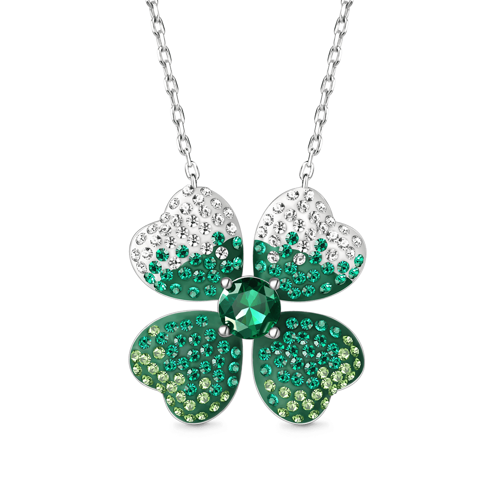 Four Leaf Clover Pendant Necklace image number 0