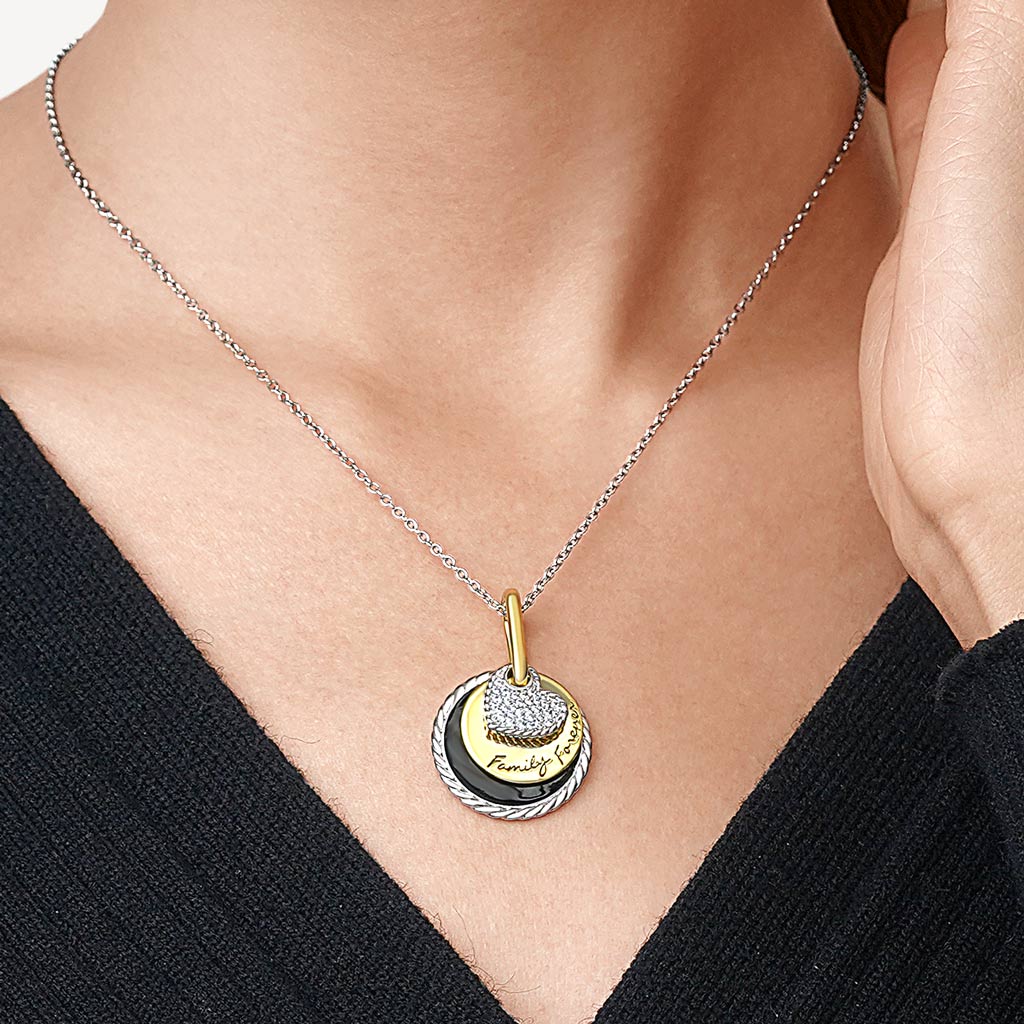 Family Forever Pendant Necklace image number 5