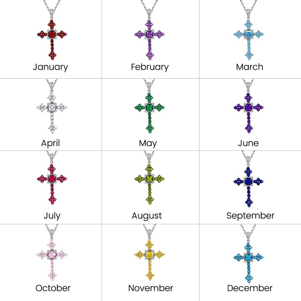 Elegant Vintage Cross Necklace image number 2