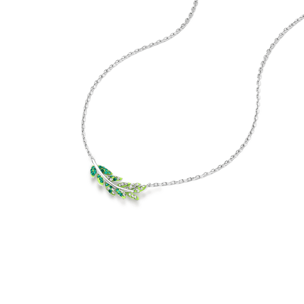 Olive Leaf Necklace image number 2