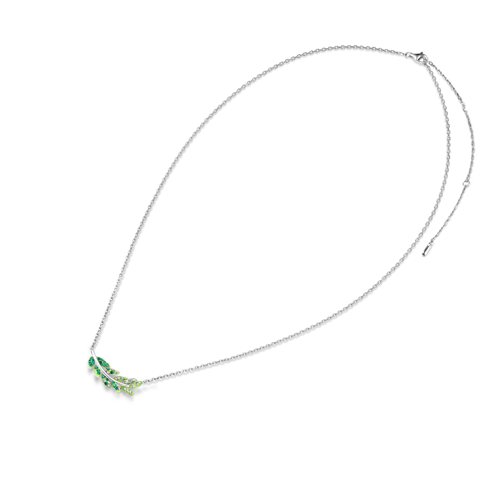 Olive Leaf Necklace image number 3