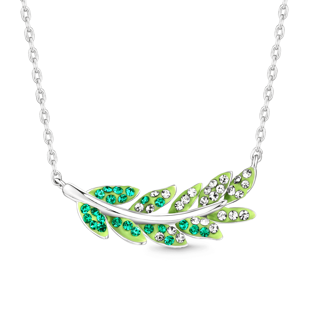 Olive Leaf Necklace image number 0