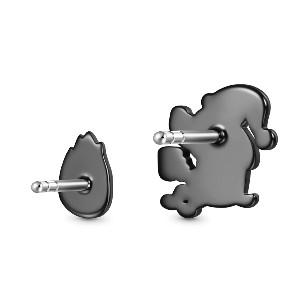 This Is Fine Mismatched Stud Earrings image number 1