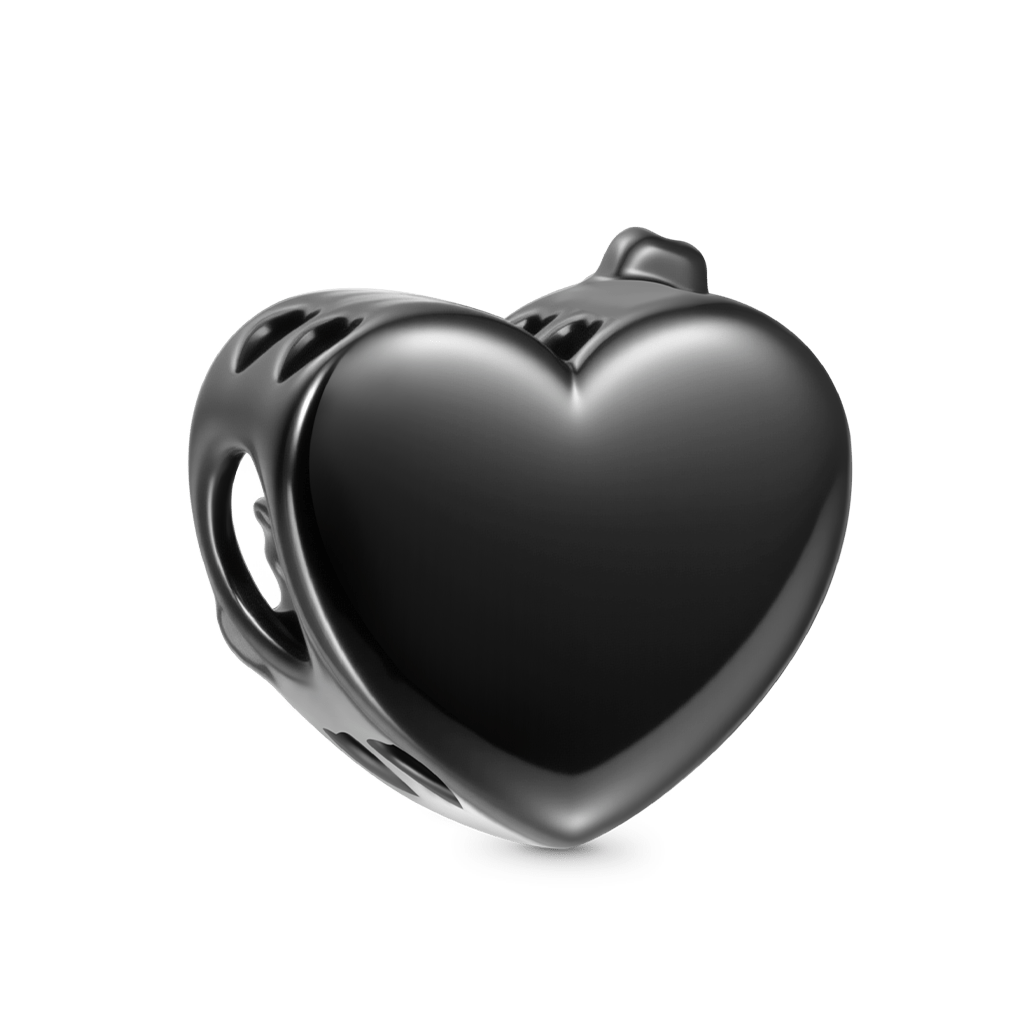 Chill Guy Bath Heart Charm image number 1