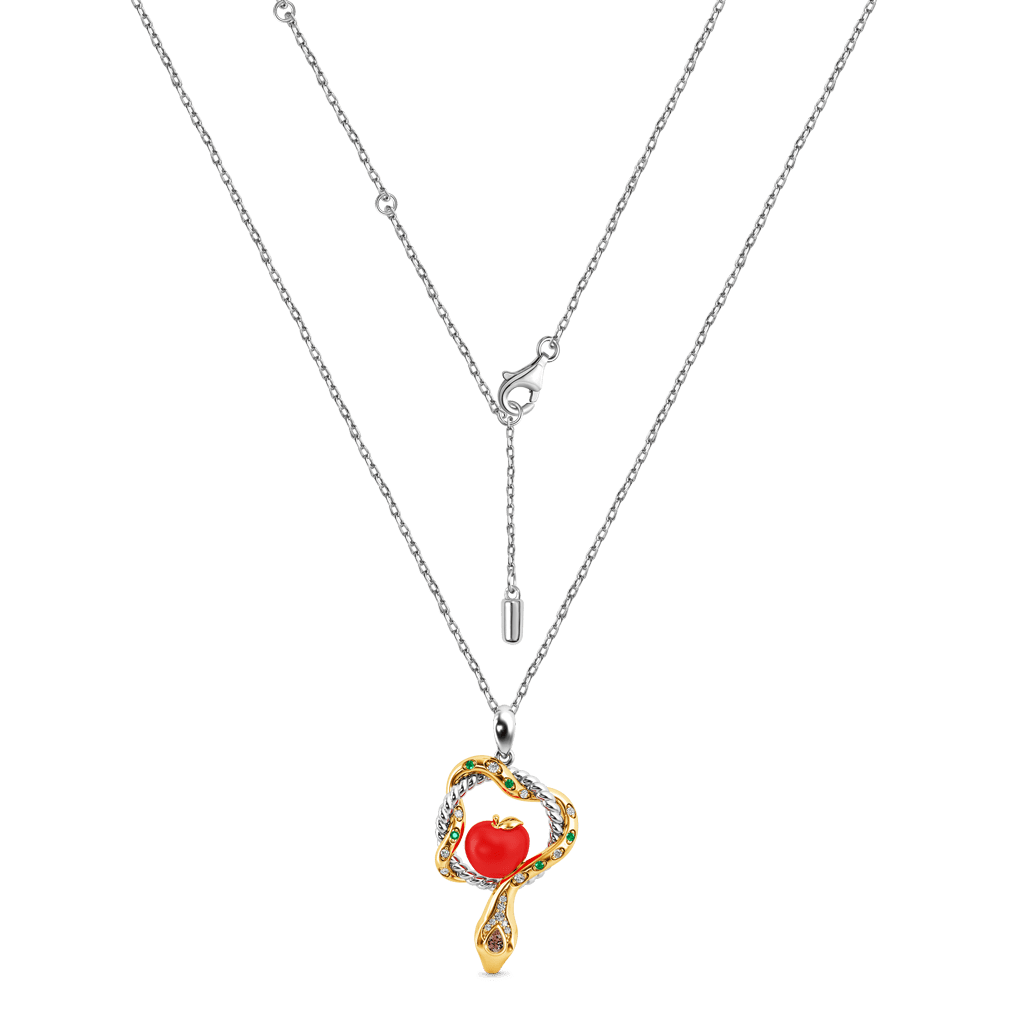 Serpent and Forbidden Fruit Necklace image number 1