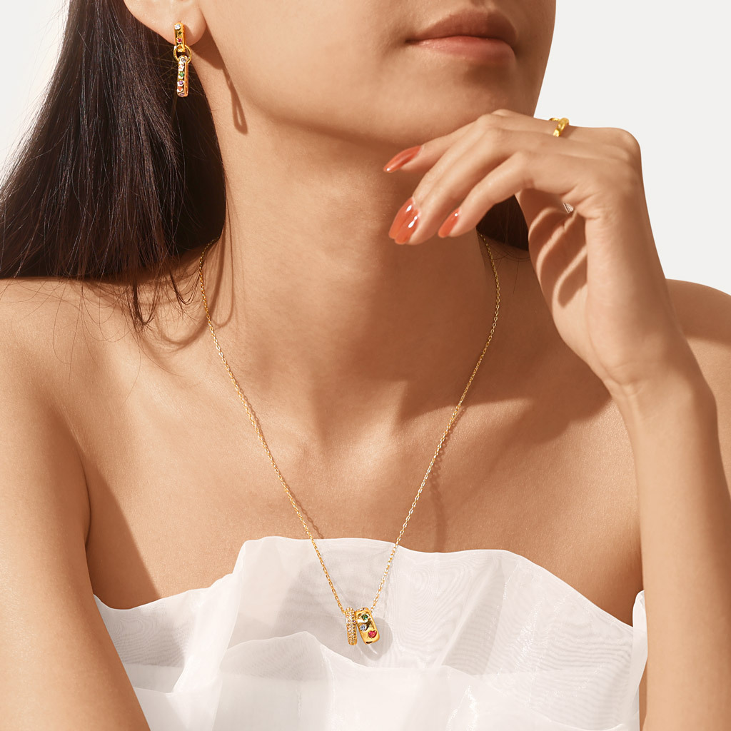 Fancy Color Mixed Shape Earrings image number 4