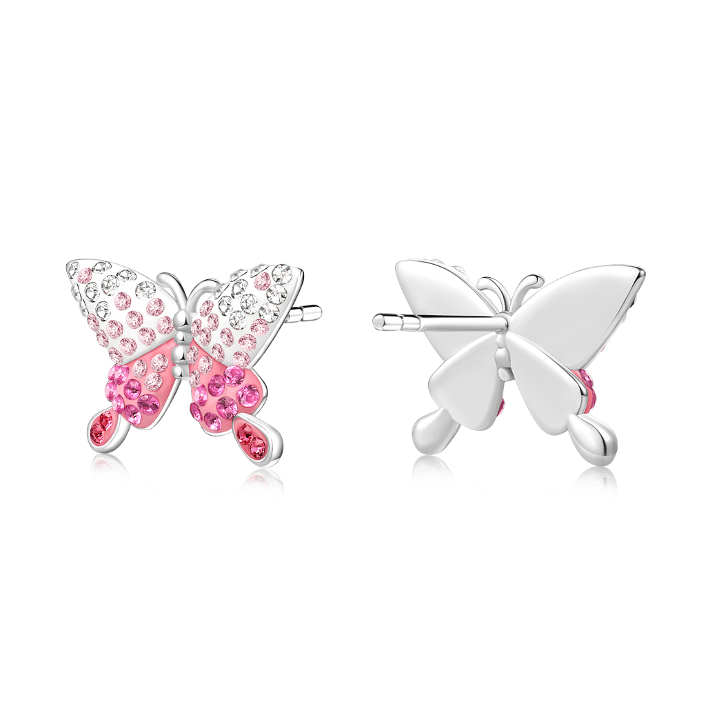 Gradient Butterfly Earrings image number 1