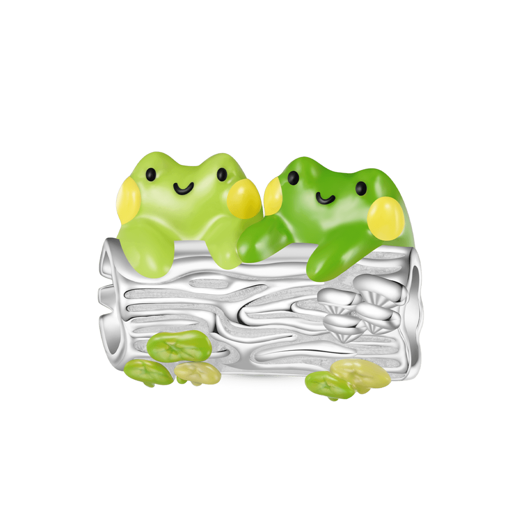 Frogs in Love Charm image number 0