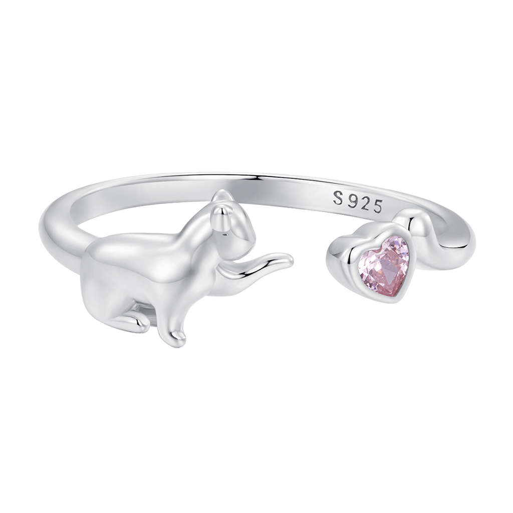 Cat Kitten Pet Band Ring image number 0