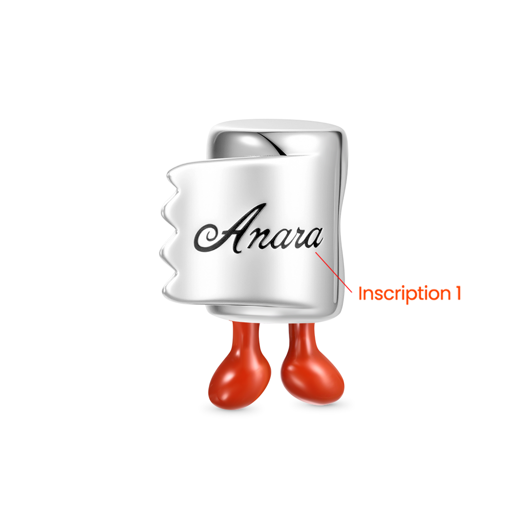 Funny Toilet Paper Charm image number 2