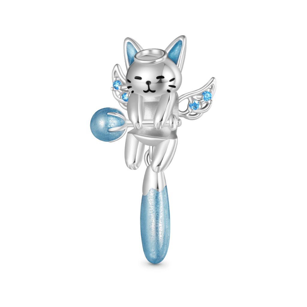 Angel Cat Charm image number 1