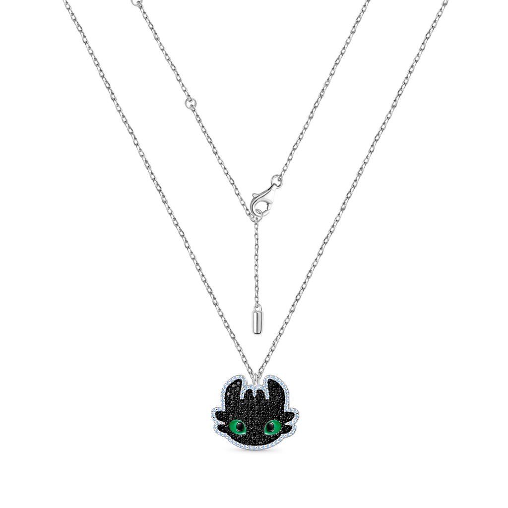 Smiling Toothless Necklace image number 1