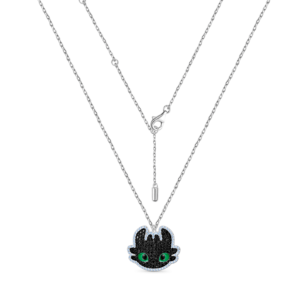 Smiling Toothless Necklace image number 1