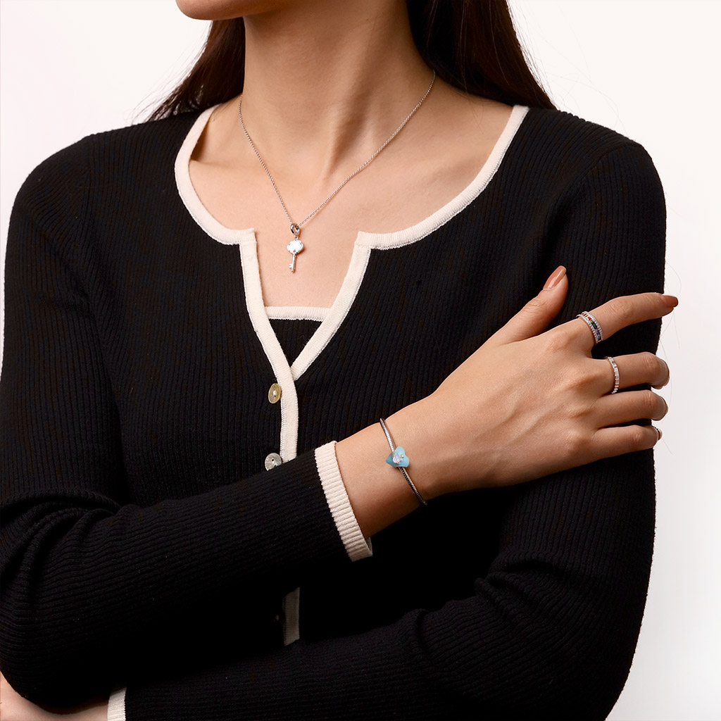 Blue Love Planet Charm image number 4