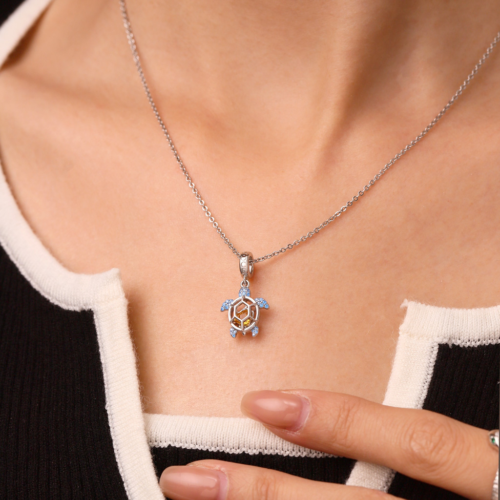 Cage of Small ​​Sea Turtle Pendant image number 5