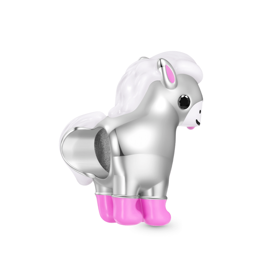 Pink Mini Pony Charm image number 1