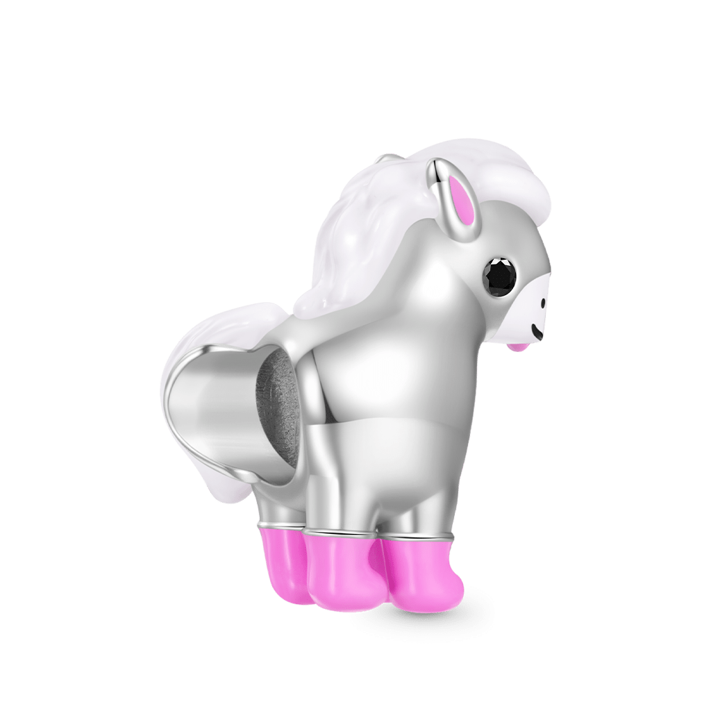 Pink Mini Pony Charm image number 1