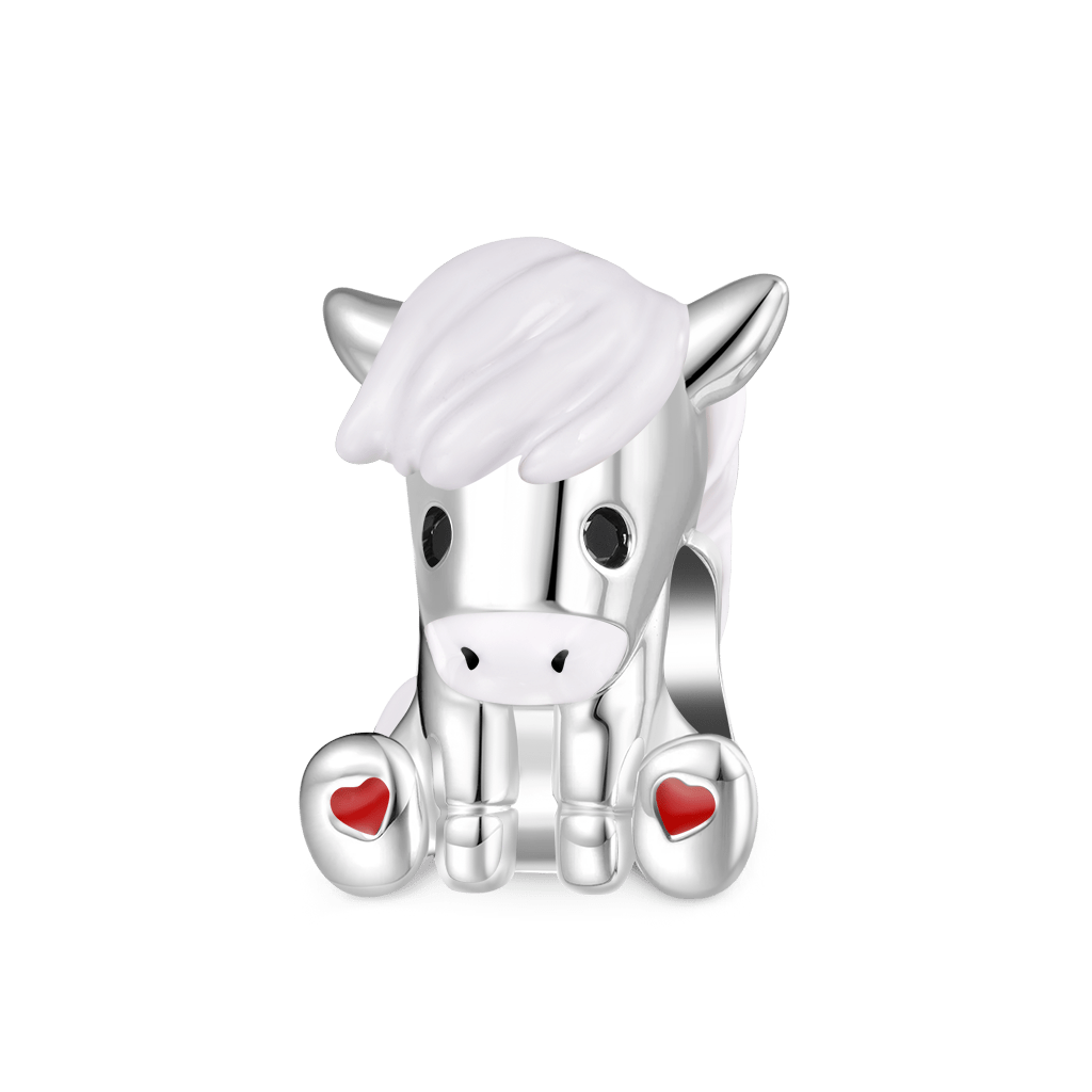 Lovely Cute Horse Charm image number 0