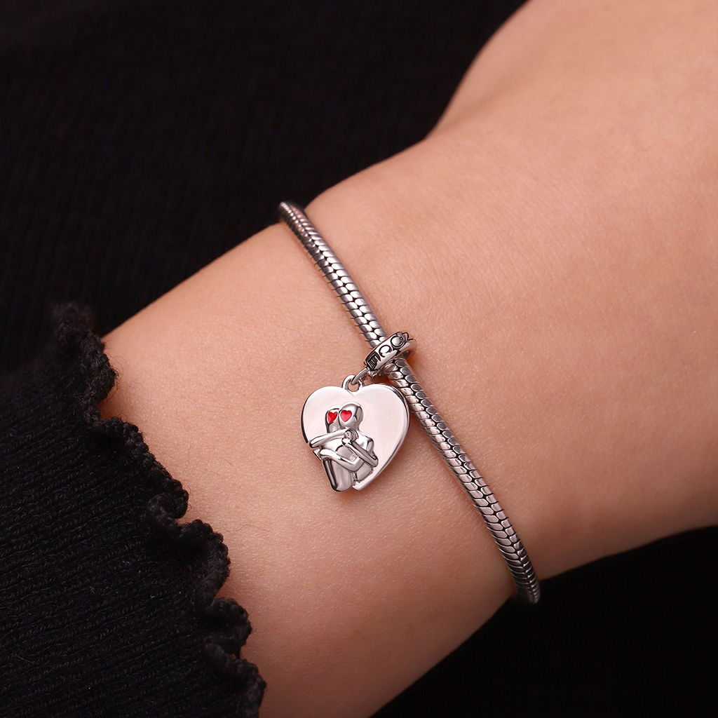 'Self Love' Hugging Heart Pendant image number 4