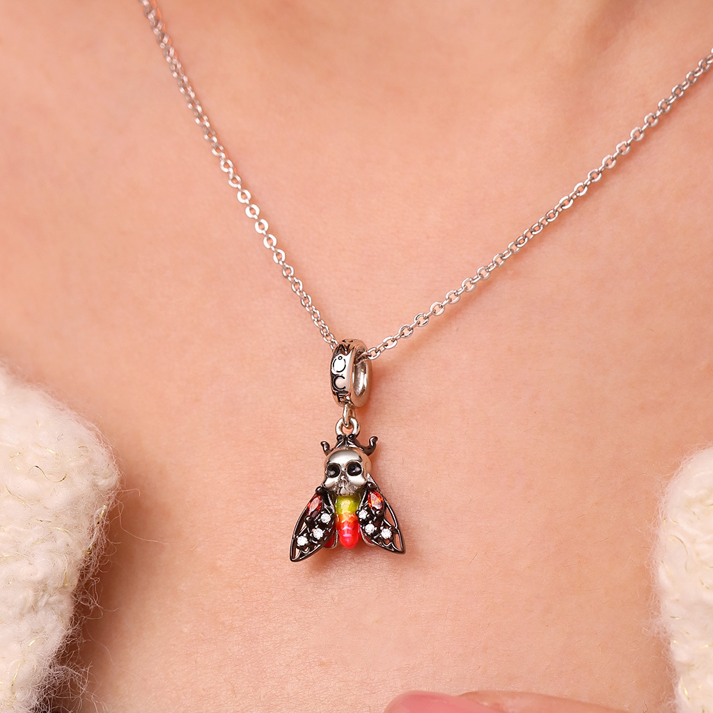 Death Head Moth Pendant image number 4