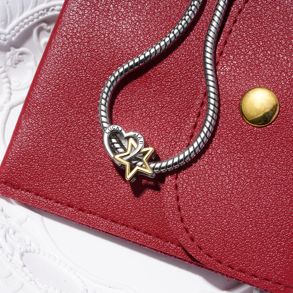 Lucky Star & Heart Charm image number 2