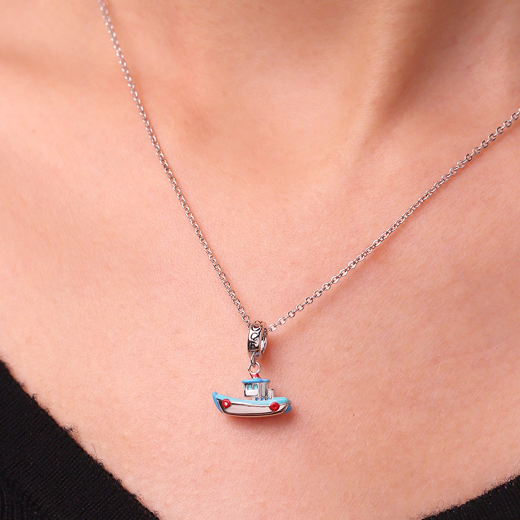 Miniature Fishing Boat Pendant image number 4