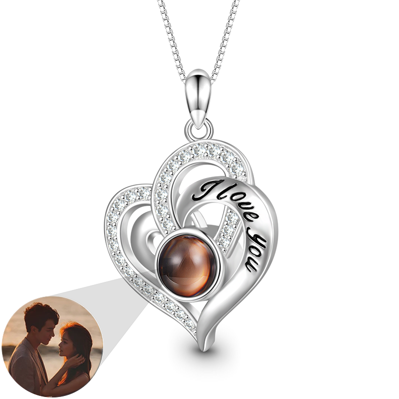 Projection Love Necklace image number 0
