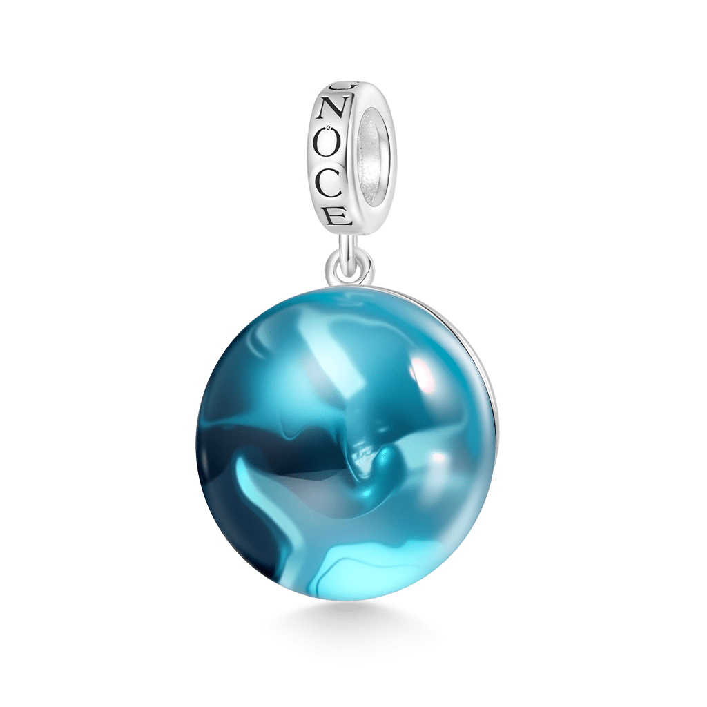 Hammerhead Shark Glass Pendant image number 2