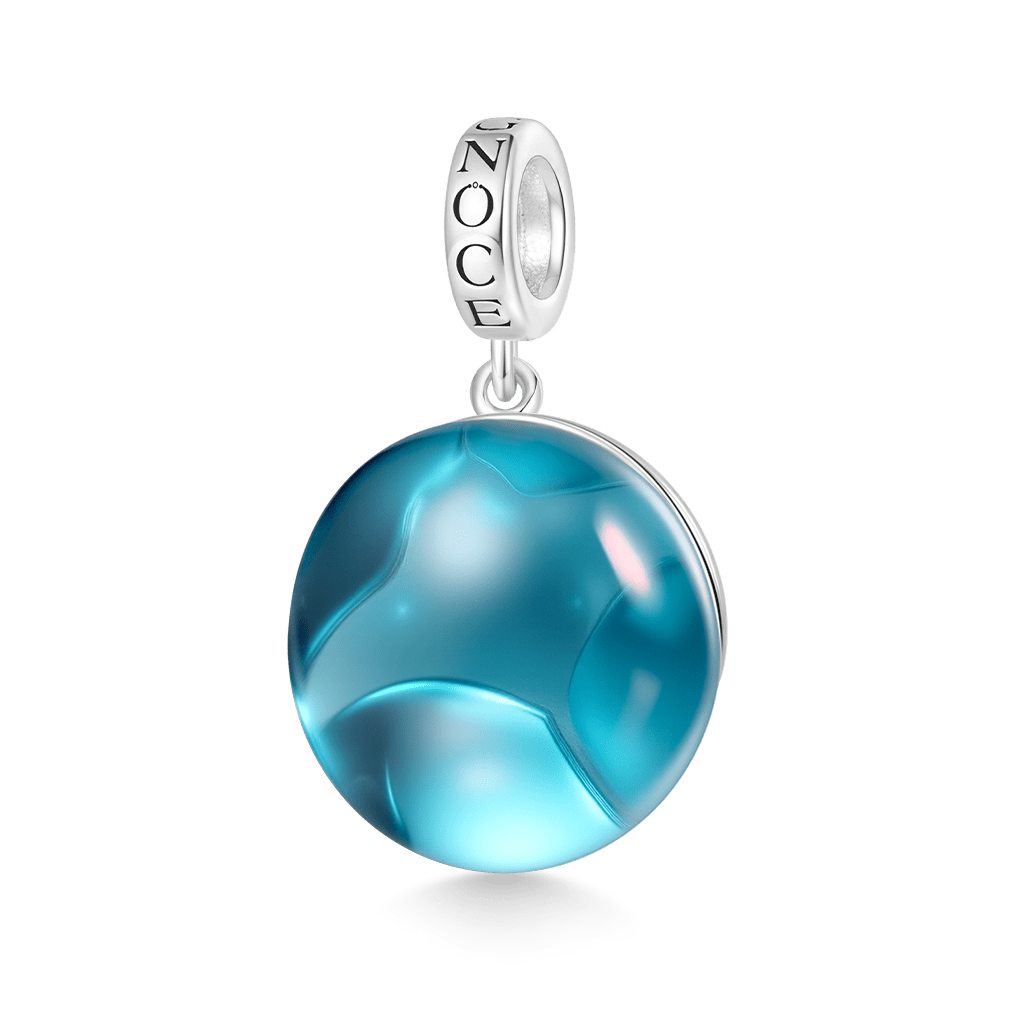 Devil Rays Glass Projection Pendant image number 2