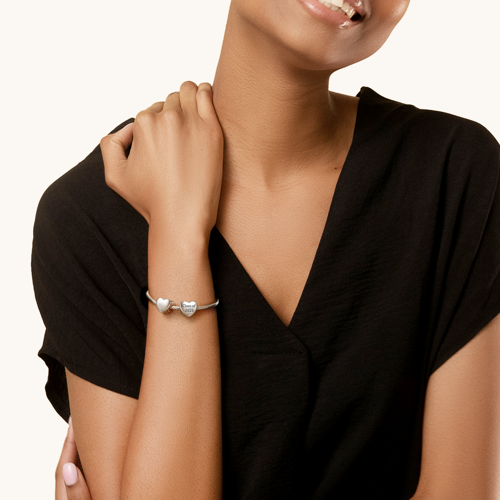 Graduation Engravable Charm image number 1