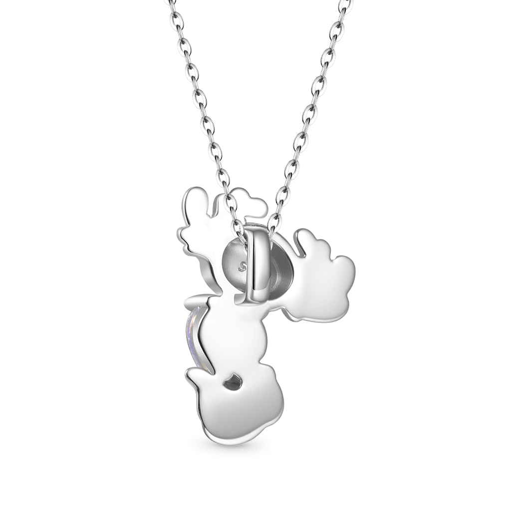 Mexican Axolotl Moonstone Necklace image number 2