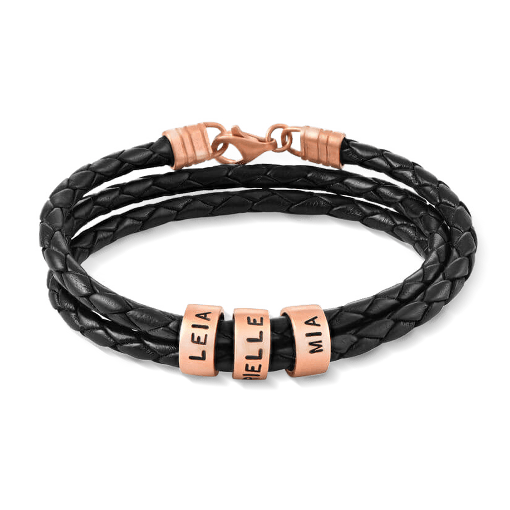Leather Magnetic Multi-layer Bracelet image number 0