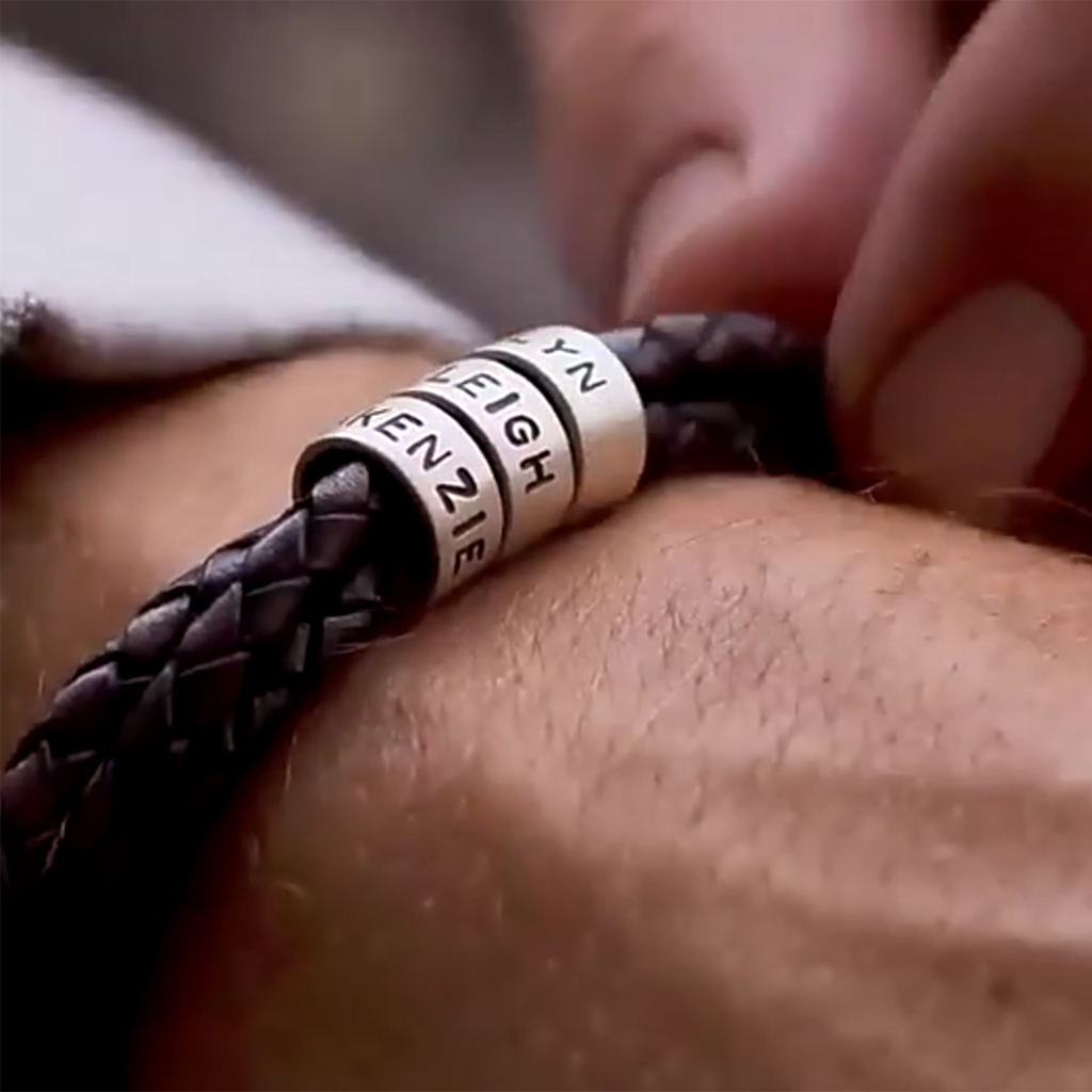 Leather Magnetic Multi-layer Bracelet image number 4