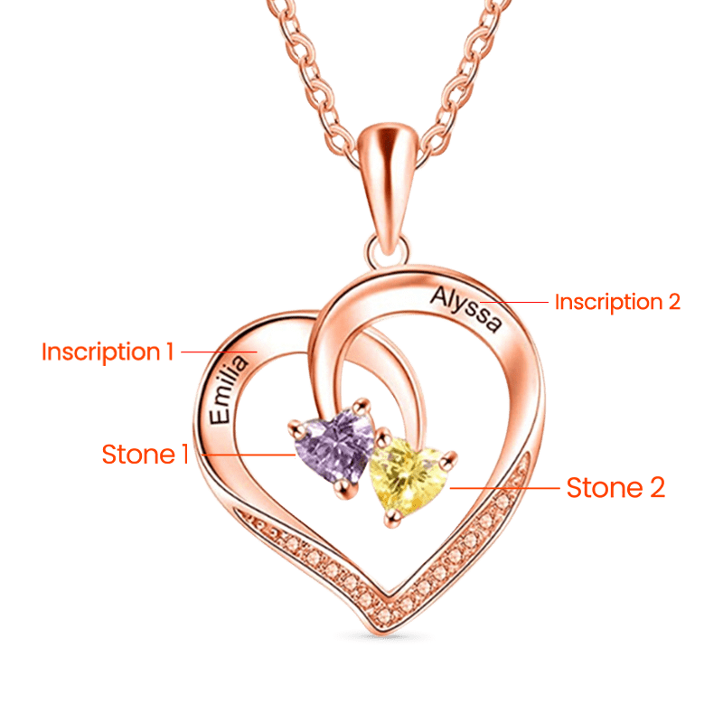 Smart Heart Necklace image number 1